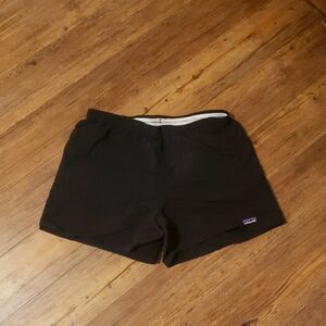 Patagonia Black Athletic Shorts Lightweight Performance